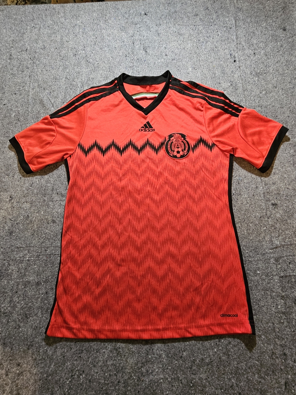 Adidas Mexico 2014 World Cup Away Soccer Jersey Mens Size Med